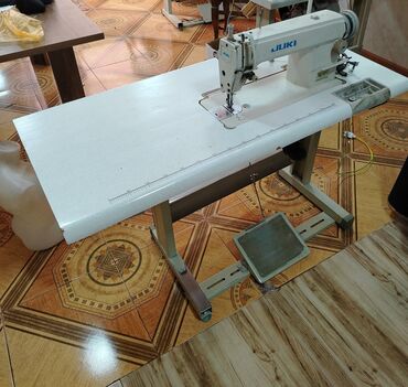 Tikiş maşınları: Tikiş maşını Juki, İşlənmiş,Elektromexaniki, 1 saplı, Ünvandan götürmə