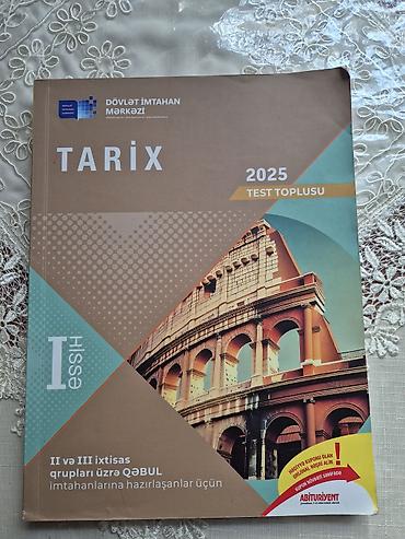 Testlər: Ümumi Tarix Testlər 11-ci sinif, DİM, 1-ci hissə — 1
