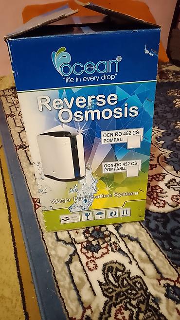 filter su: Ocean Reverse Osmosis su təmizləmə sistemi Model: OCN-RO 452 CS LED — 3