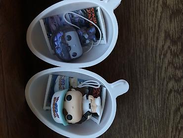 kinder oyuncaqlar: Stranger things kinder joy Dustin-Dustin upside down satılır 2 si — 3
