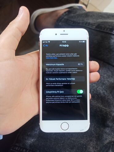 iphone x işlənmiş: IPhone 6s, < 16 GB, Çəhrayı, Barmaq izi