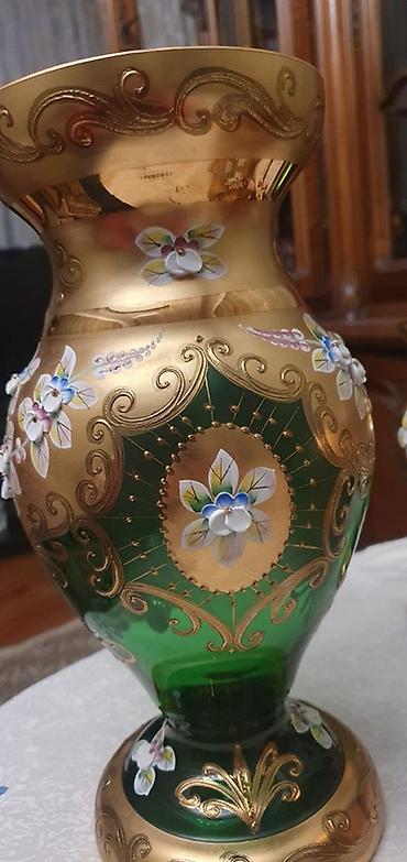 Вазы: Одна ваза, Богемское стекло — 3