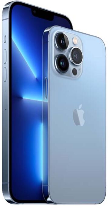 я ищу телевизор бу: IPhone 13 Pro, Колдонулган, 128 ГБ, Көгүлтүр, Коргоочу айнек, Каптама, 78 %