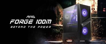 Korpuslar: MSI MAG Forge 100M Gaming Case 🔸ATX / Micro-ATX / Mini-ITX 🔸2 × USB — 10