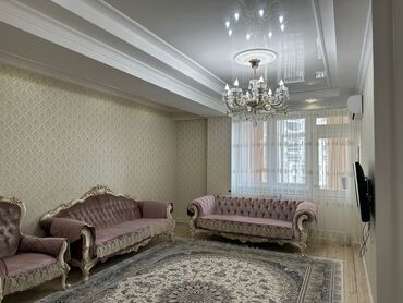 аренда квартир на иссык куле: 3 бөлмө, 107 кв. м, Элитка, 5 кабат, Евроремонт
