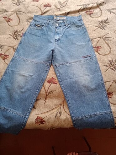 стрейчевые джинсы мужские: Джинсы XS (EU 34), цвет - Голубой