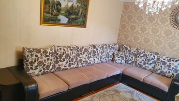 деталировка мебели: Künc divan, İşlənmiş, Açılmayan, Bazasız, Dəri