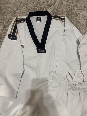 конный шлем: Кимоно, добок 🥋 для таеквон-до На рост 160-170 На возраст 12-14 лет — 2