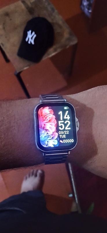 elekdron saat: ERUN Smart Watch – çoxfunksiyalı ağıllı saat Xüsusiyyətlər: - Kvadrat — 2