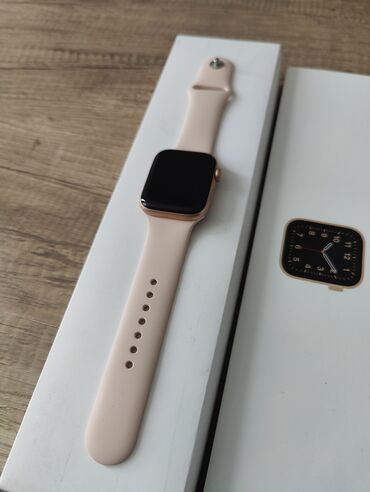 Наручные часы: Apple watch se 44mm gold pink эпл вотч эсе 44мм золото-розовый в