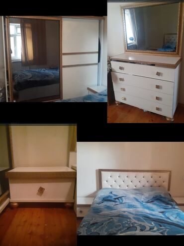 Мебель: Yataq desti matras baza var, 300₼. Ünvan Biləcəri DSK yolu.(54050)