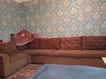 Divanlar: Künc divan, İşlənmiş, Bazasız, Parça, Çatdırılma yoxdur