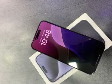 elite 1000 pro: IPhone 15 Pro Max, 512 GB, Deep Purple, Zəmanət, Simsiz şarj, Sənədlərlə