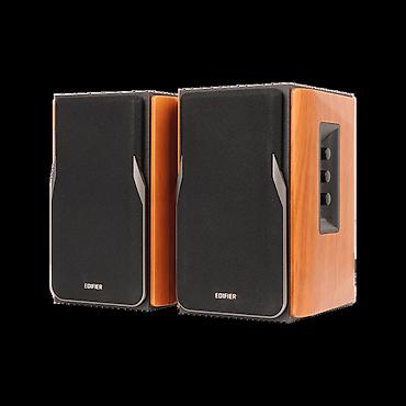 blutuz aux: Edifier R1380DB Professional Bookshelf Speakers Brown • Taxta korpus — 3