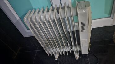 Mühərrik soyutma radiatorları: SONASHI yağlı radiator problemsiz - 11 seksiyalı yağla doldurulan