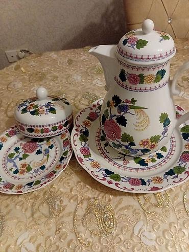 Çay dəstləri və servizlər: Çay dəsti, rəng - Ağ, Farfor, Almaniya — 1