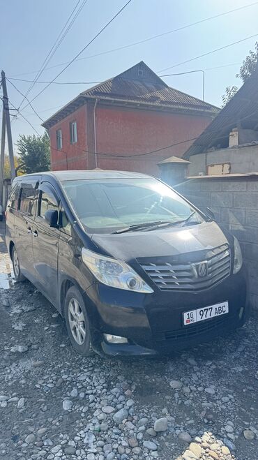 минивэн тойота 7 мест левый руль цена: Toyota Alphard: 2010 г., 2.4 л, Вариатор, Газ, Вэн/Минивэн
