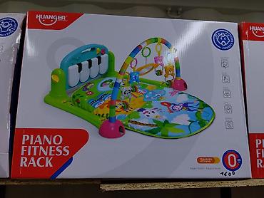 развивающий: Развивающий коврик с пианино HUANGER Piano Fitness Rack - Игровой — 1