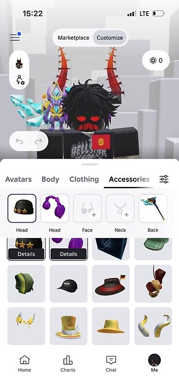 наполнитель для игрушек: Комплект для Roblox-аватара: «Тёмный демон» Состав: - Верх «Hellscar» — 4