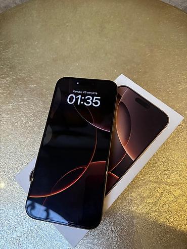 IPhone 16 Pro Max, Qızılı, Face ID lalafo.az -da IPhone 16 Pro Max, Qızılı, Face ID
