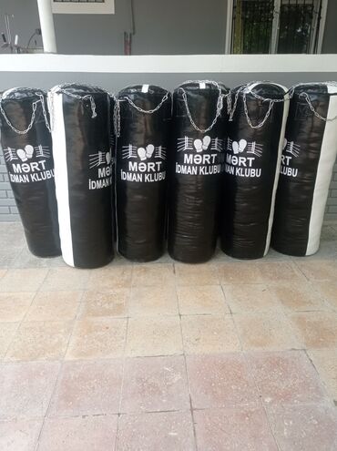 yoqa mat: Dəri, zamenitel, brezent materiallarından boks 🥊 kisələri