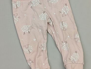 rozowe legginsy z wysokim stanem: Sweatpants, 3-6 months, condition - Very good