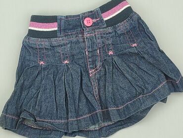 czarna spódniczka jeansowa: Skirt, EarlyDays, 9-12 months, condition - Good