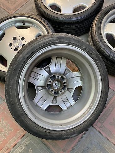 мерс моноблок: Литые Диски R 18 Mercedes-Benz, Комплект, отверстий - 5, Б/у — 6