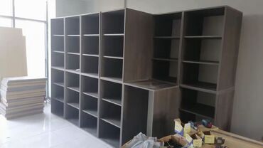 Sifarişlə ofis dəst mebeli: Mebel istehsalı və quraşdırma xidməti - Ofis masaları: İki rəngli — 3