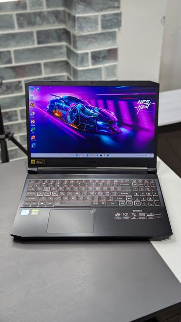 купить ноутбук в рассрочку бишкек: Ноутбук, Acer, 16 ГБ ОЭТ, Intel Core i5, 15.6 ", Колдонулган, Оюндар үчүн, эс тутум NVMe SSD