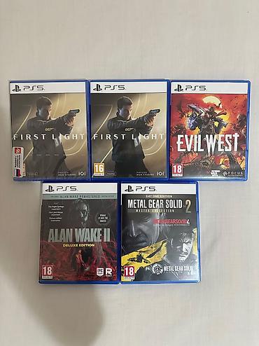 ghost of tsushima: PS5 üçün: 007 First Light (yeni, ağzı bağlı) - 105 manat 007 First — 1