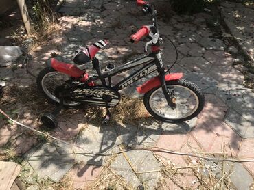 gitara uşaq ucun: Dörd təkərli Uşaq velosipedi 16", sürətlərin sayı: 1