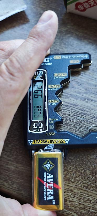 12v akumulator: Akkumlyator va batareyaları test edən aparat. Tamamilə yenidir — 2