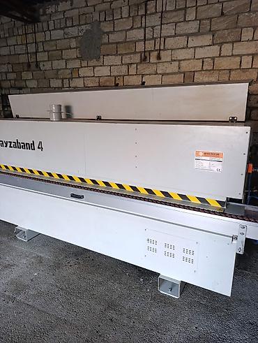 Оборудование для производства: Ayzaband 4 model kənar bağlama maşını. Bu sənaye avadanlığı ağ — 1