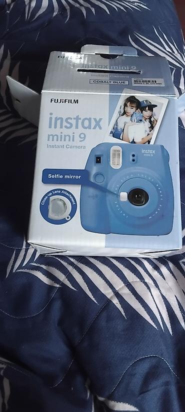 fujifilm xt: Fujifilm Instax Mini 9 ani fotoaparat – Cobalt Blue rəng — 4