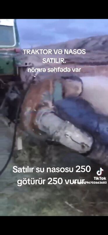 eşşək südü satışı: Nasos, Suvarma üçün, quraşdırılma Səthi