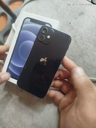 note 11 s: IPhone 12 mini, 64 ГБ, Blue Titanium, Битый, Face ID, С документами