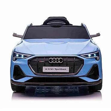 Dečiji električni automobili: Audi E-Tron Sportback – Plavi, auto na akumulator za decu — 6