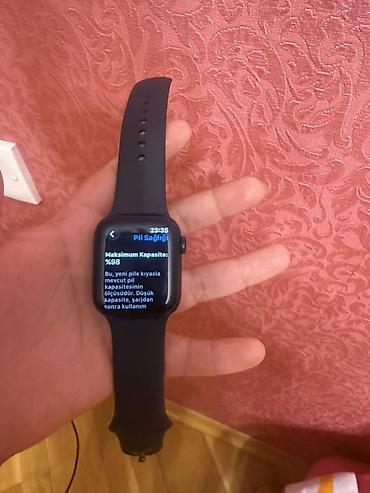 apple watch series 2: Apple Watch Series (alümkorpus, qara silikon kəmər)

9 series — 3
