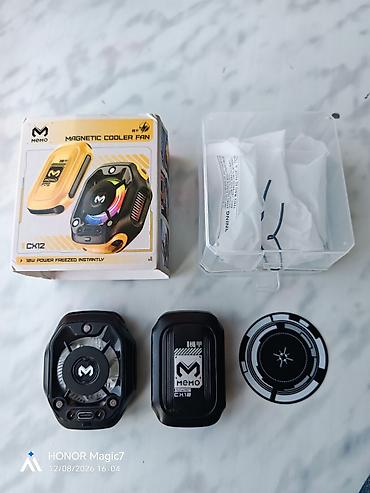 монитор для компьютера: MEMO CX12 Magnetic Cooler Fan / Telefon Soyuducusu (Oyun üçün) Əsas — 1