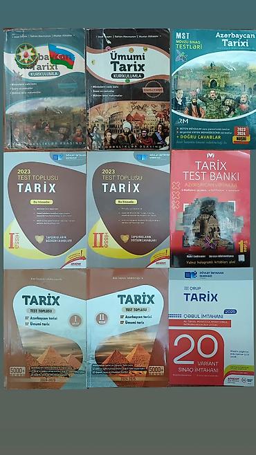 azerbaycan tarixi test: Məhsul: Tarix üzrə dərslik və test topluları komplekti Uzerinde — 1