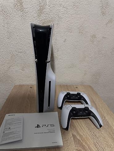 controller ps3 original: Sony ps 5 slim + fc26 + call of duty + два джойстика. Состояние — 1