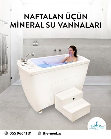 Yerimək üçün arabalar, çəliklər, əsalar, rollatorlar: 💧 Mineral Su Vannaları – Bədəninizə Təbii Sağlamlıq Dəstəyi! Günün