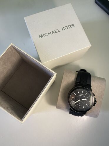 micheal kors: Классические часы часы, Michael Kors, США, Секундомер, Оригинал, Мужские, Б/у