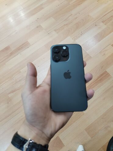 Apple iPhone: IPhone 14 Pro, 128 GB, Black Titanium, Face ID