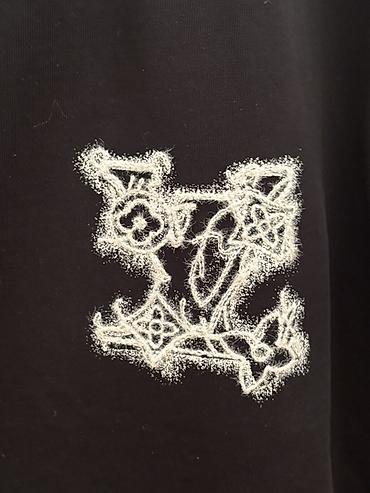 alt paltarları: Futbolka, Louis Vuitton, M, rəng - Qara — 2