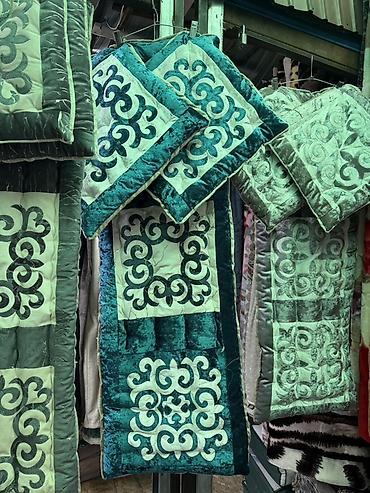 bed sheets: Комплект для Машины с этническим орнаментом. - Состав набора — 6