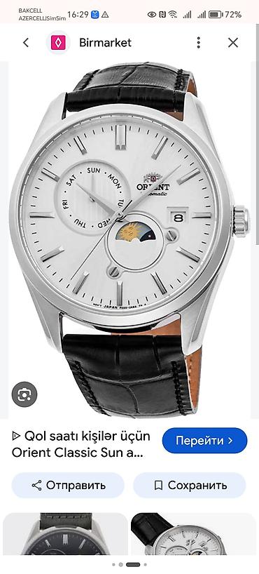 mona torba: Orient avtomatik qol saatı - Marka/model: Orient Automatic (Yapon — 9