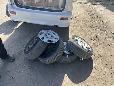 т 28 х4: Дөңгөлөктөр монтажда 185 / 60 / R 14, Жай, Колдонулган, Комплект, Жеңил унаалар, Темир, тешиктери - 4 — 1