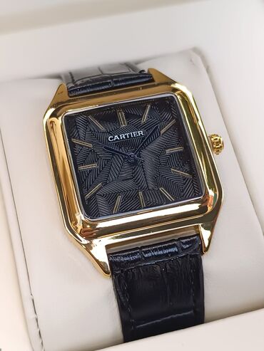 Qol saatları: Yeni, Qol saatı, Cartier, rəng - Qara — 2